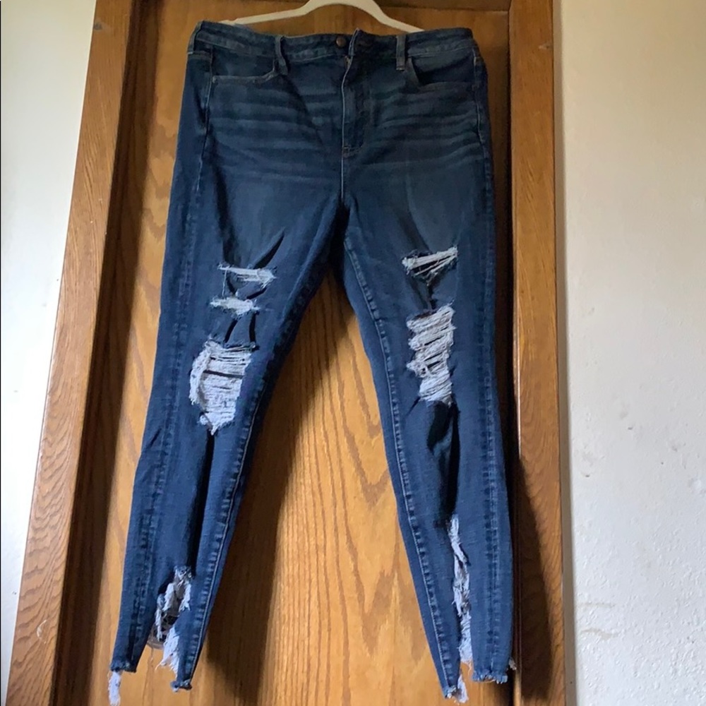 Super high rise jeggings from American eagle